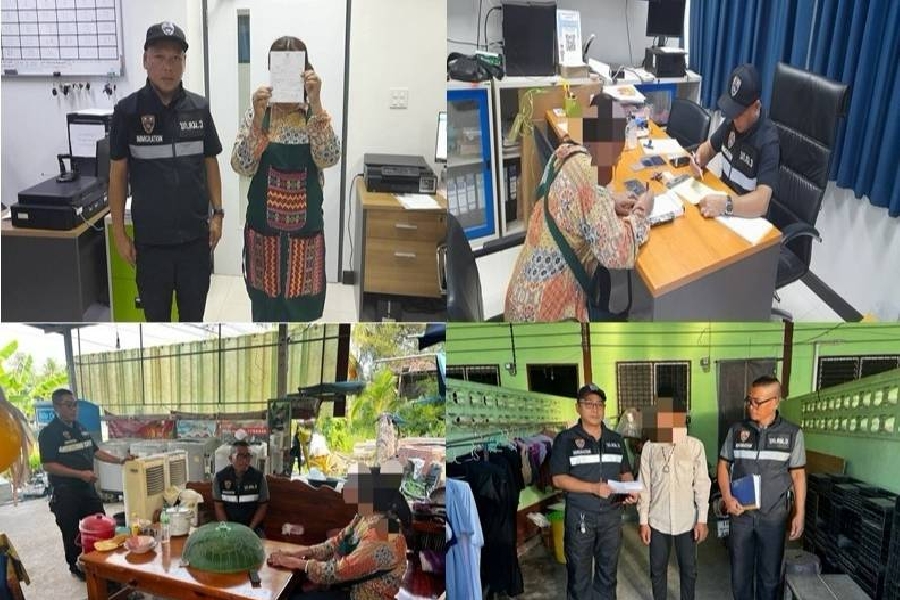 ตม.จว.สมุทรสงคราม ได้จับกุมและเปรียบเทียบปรับ ตาม ม.38 พ.ร.บ.คนเข้าเมือง ฯ